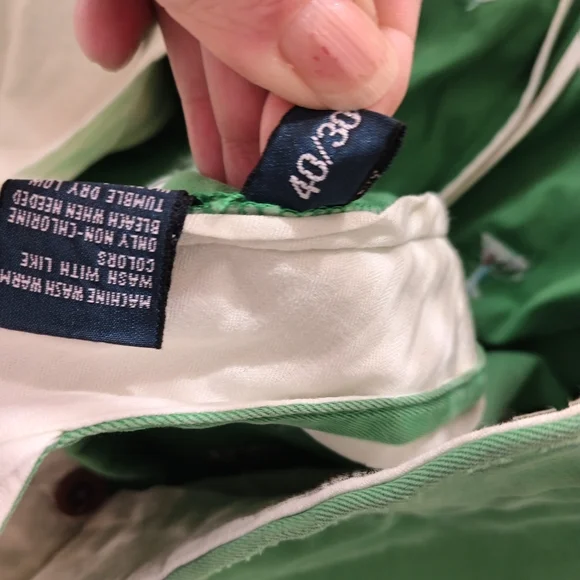 Polo Ralph Lauren Green Martini Golf Pants 40x30 Ralph Lauren - Picture 3 of 4